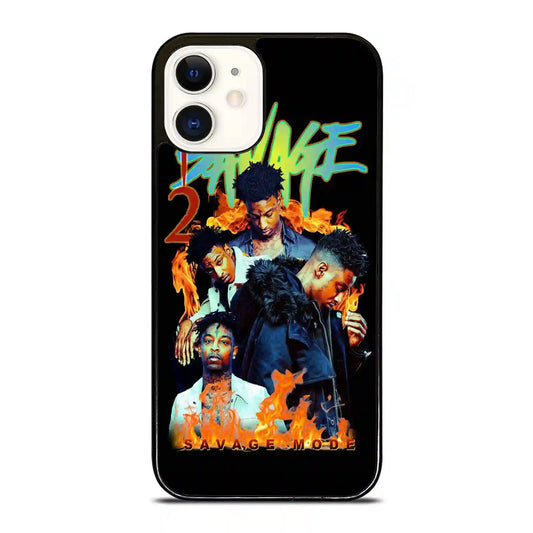 21 Savage Fire iPhone 12 Mini Case