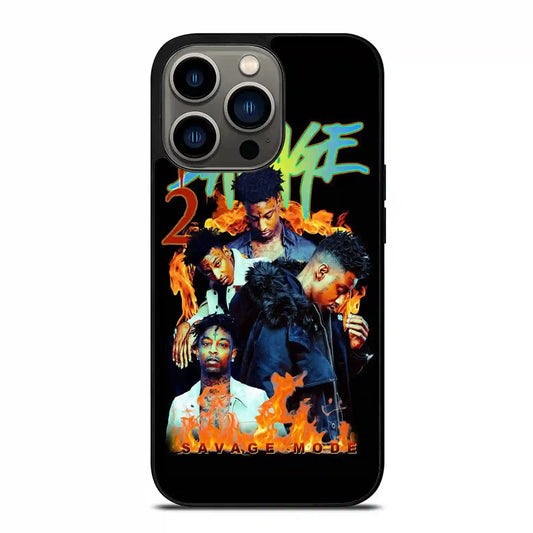 21 Savage Fire iPhone 13 Pro Case