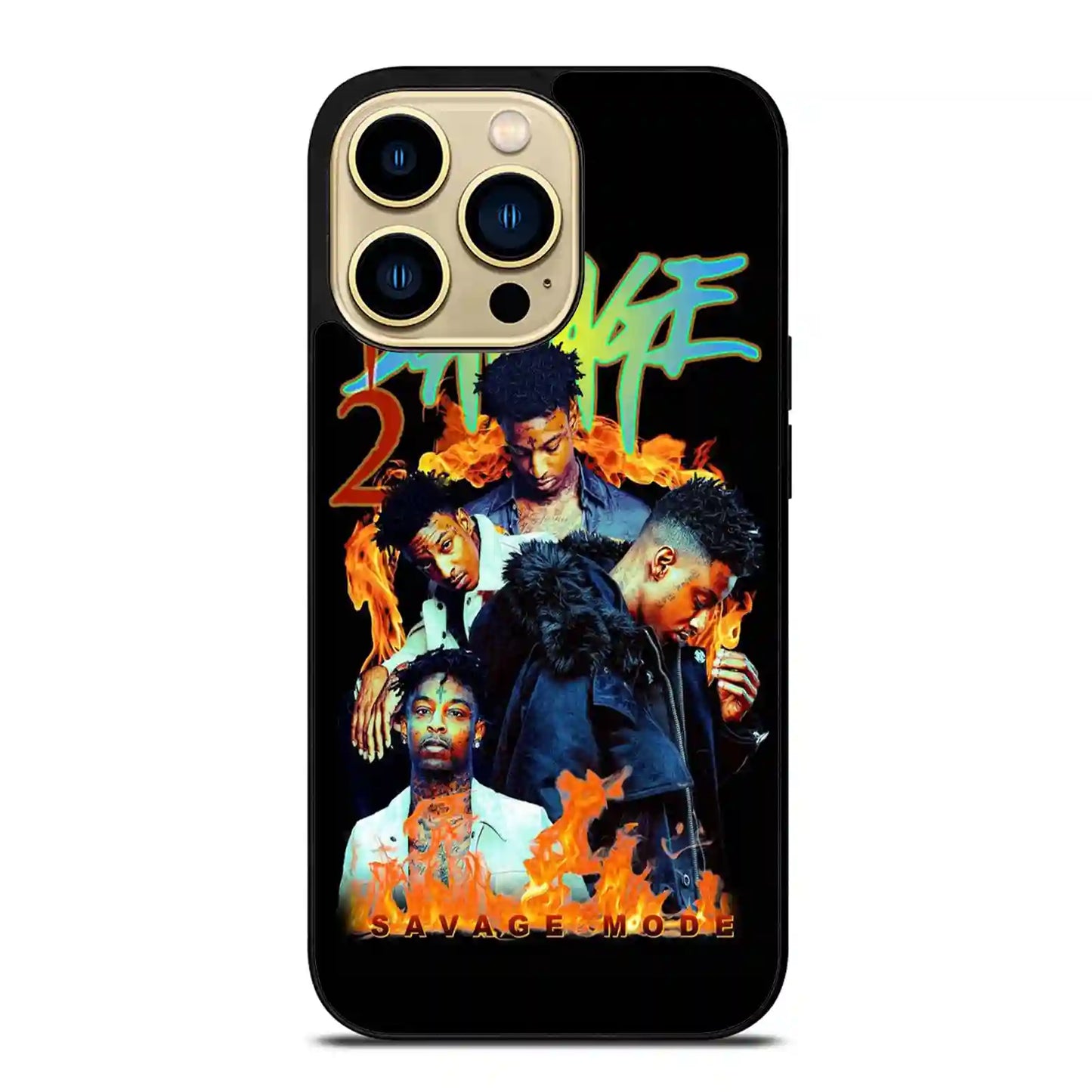 21 Savage Fire iPhone 14 Pro Max Case