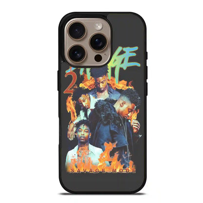 21 Savage Fire iPhone 16 Pro Max Case