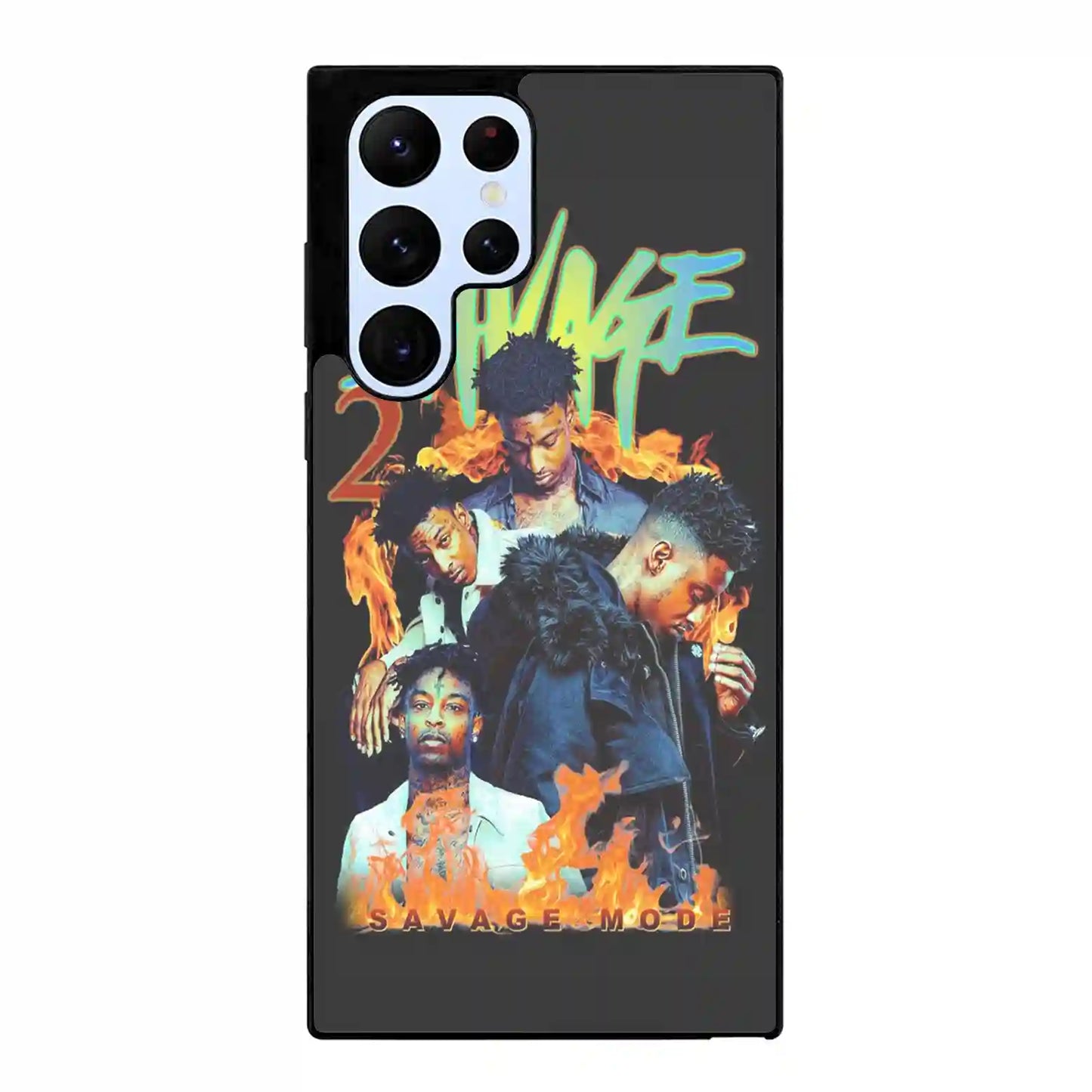 21 Savage Fire Samsung Galaxy S22 Ultra Case