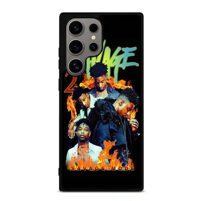 21 Savage Fire Samsung Galaxy S24 Ultra Case