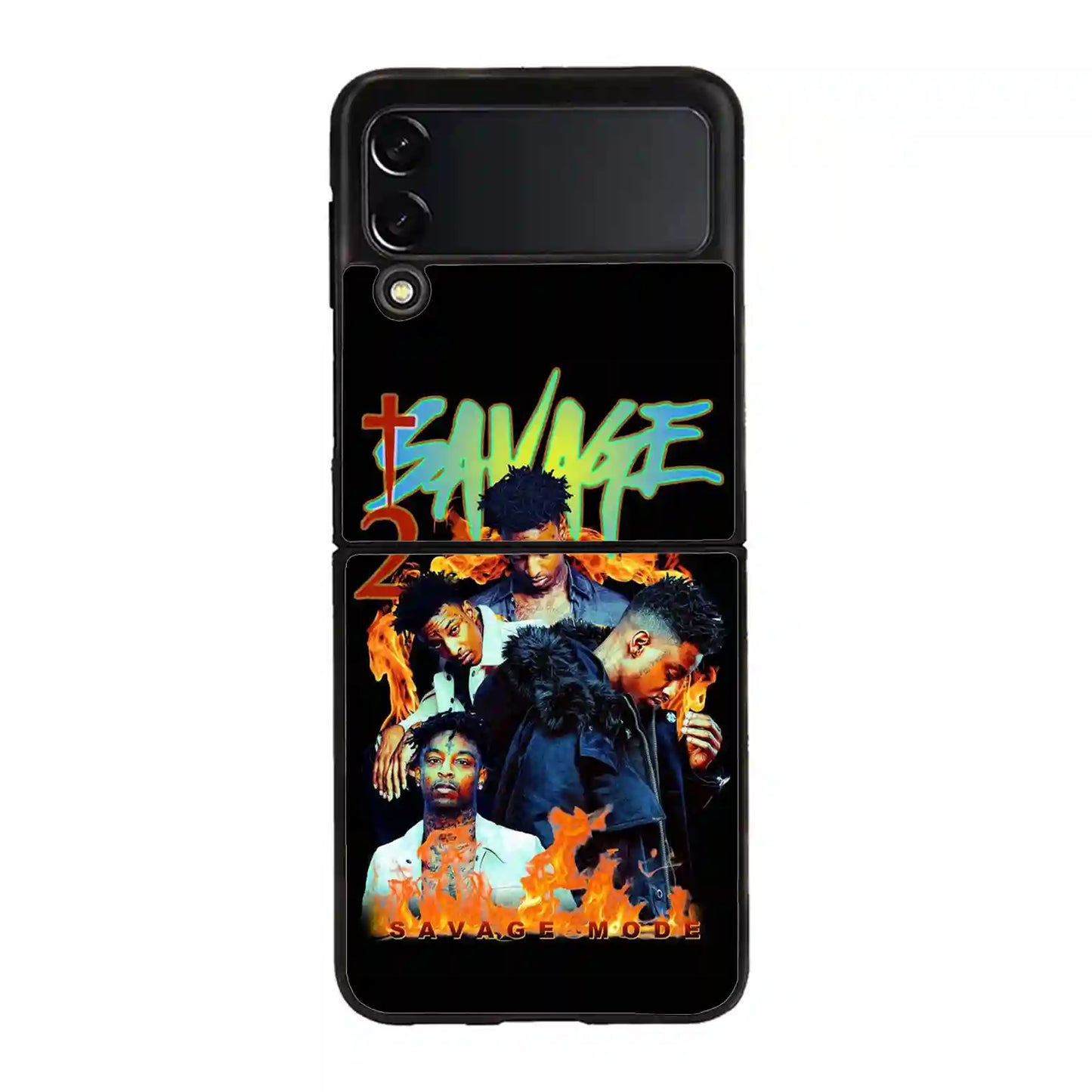 21 Savage Fire Samsung Z4 Flip Case