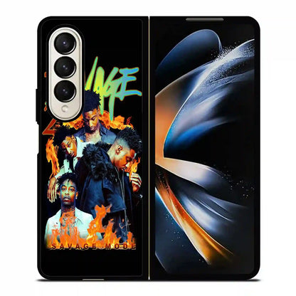 21 Savage Fire Samsung Z4 Fold Case