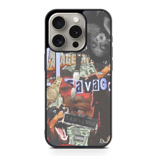 21 Savage I Am I Was iPhone 15 Pro Max Case