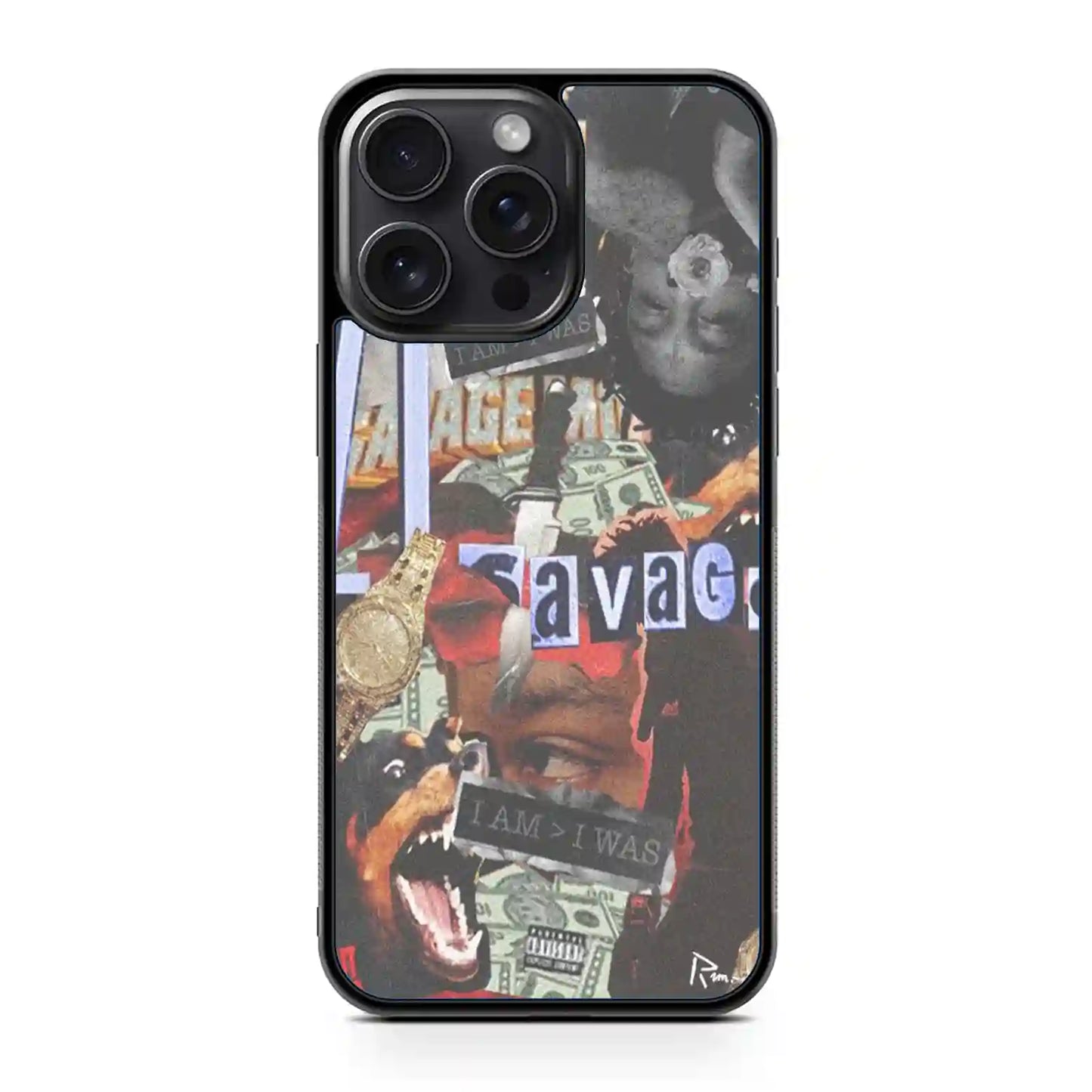 21 Savage I Am I Was iPhone 15 Pro Case