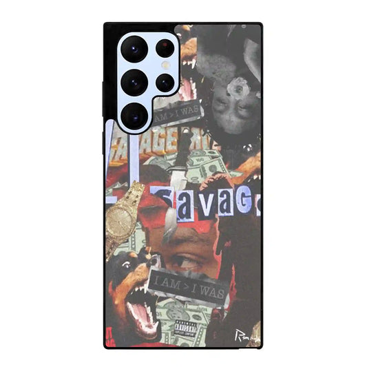 21 Savage I Am I Was Samsung Galaxy S22 Ultra Case