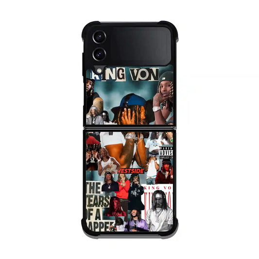 21 Savage King Von Samsung Z3 Flip Case