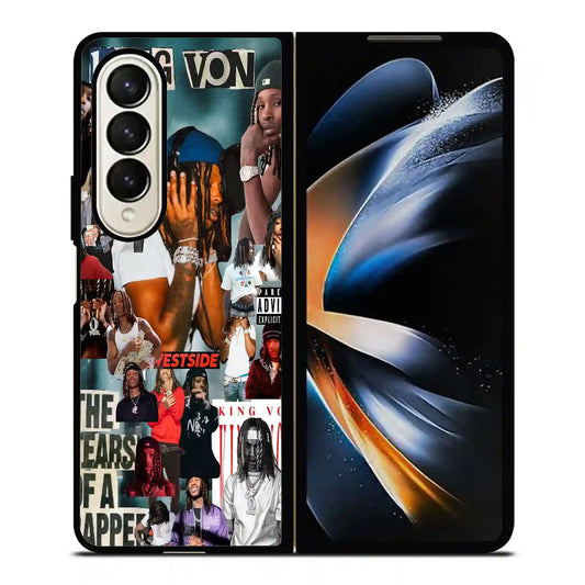 21 Savage King Von Samsung Z4 Fold Case