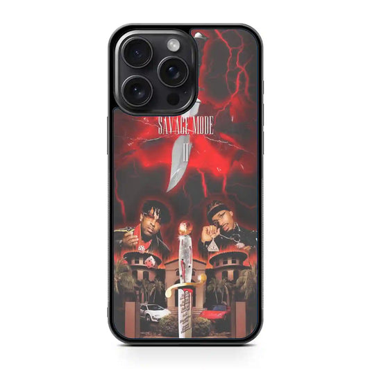 21 Savage Knife iPhone 15 Pro Case