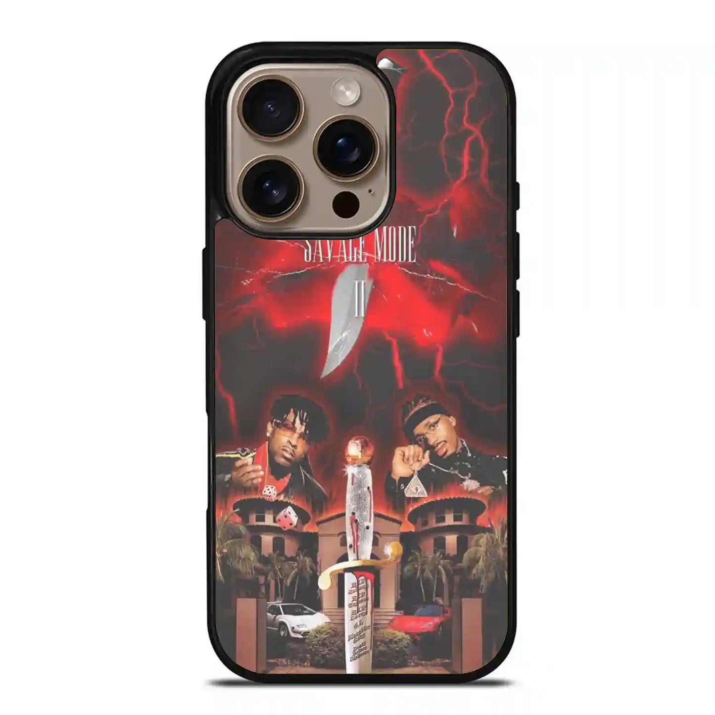 21 Savage Knife iPhone 16 Pro Max Case