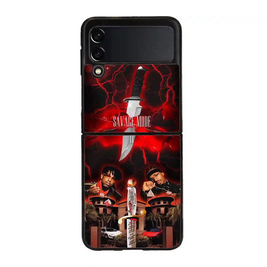 21 Savage Knife Samsung Z4 Flip Case