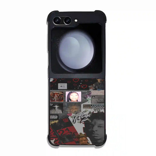 21 Savage Love Samsung Z6 Flip Case