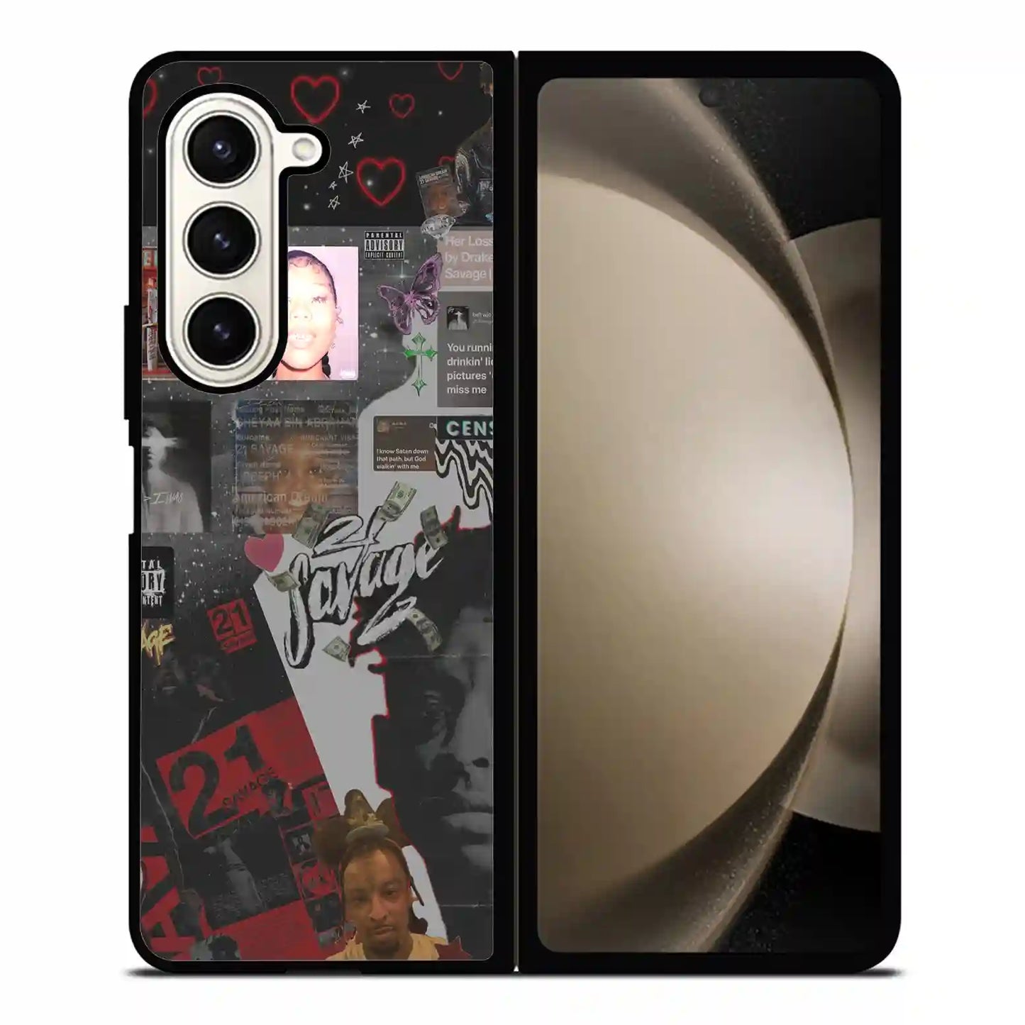 21 Savage Love Samsung Z5 Fold Case