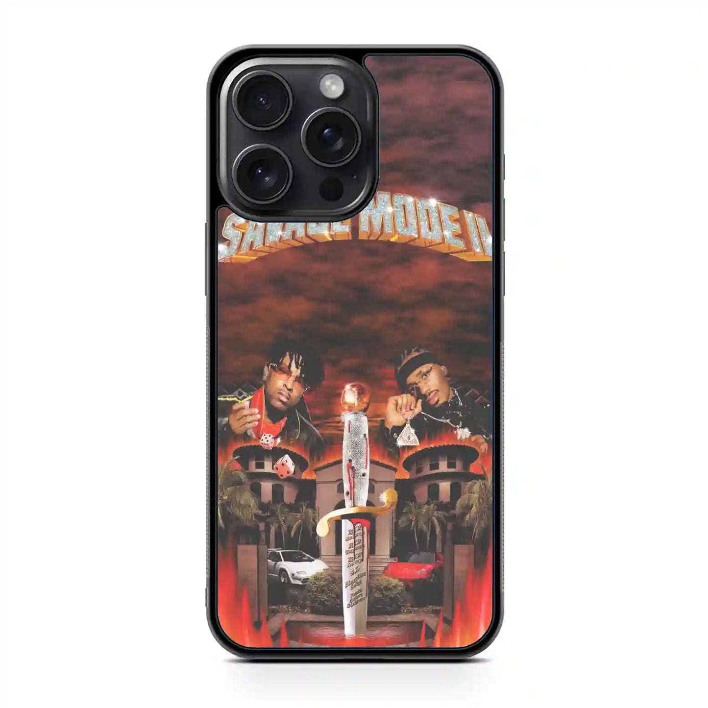 21 Savage Mode iPhone 15 Pro Case