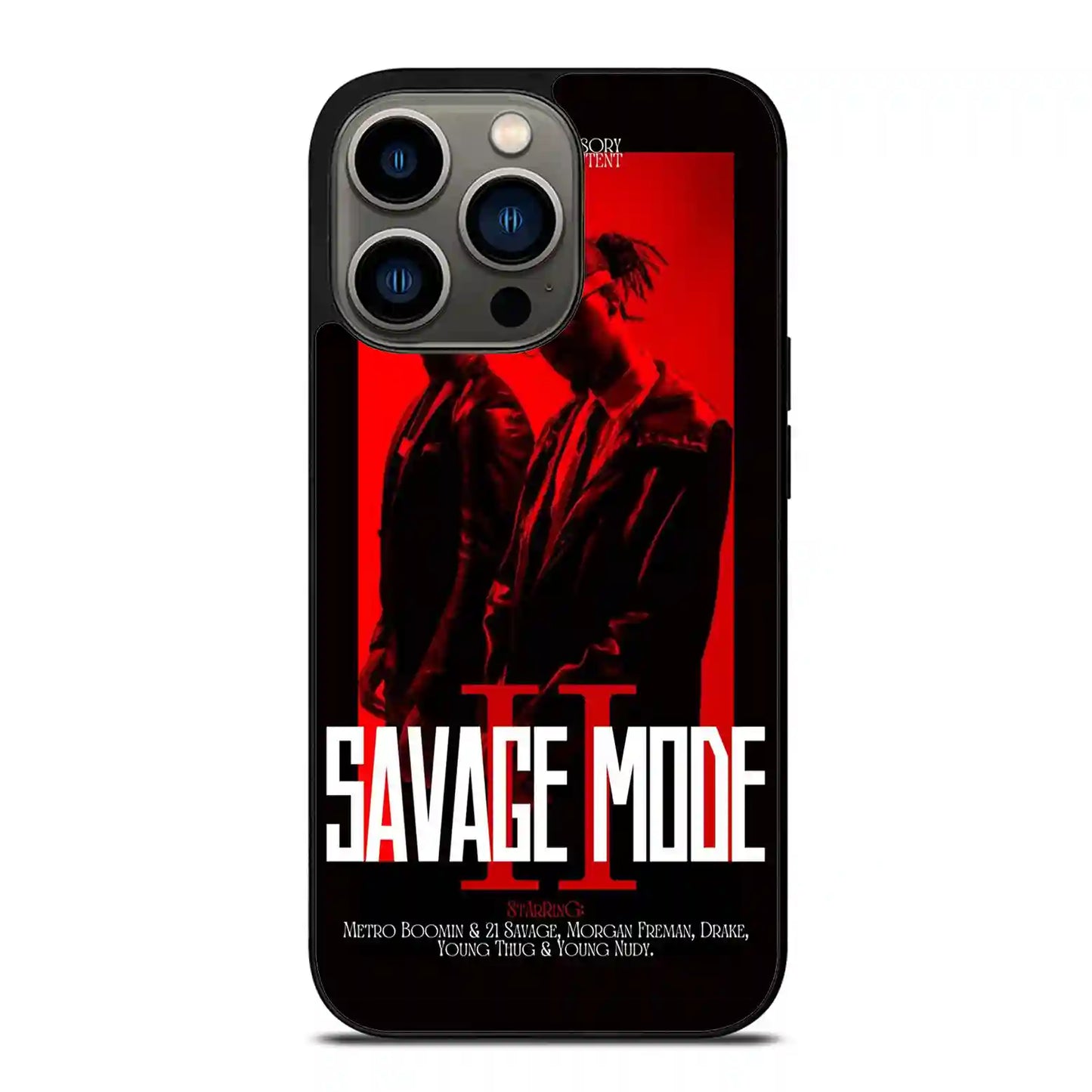 21 Savage Mode Red iPhone 13 Pro Case