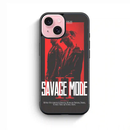 21 Savage Mode Red iPhone 15 Case