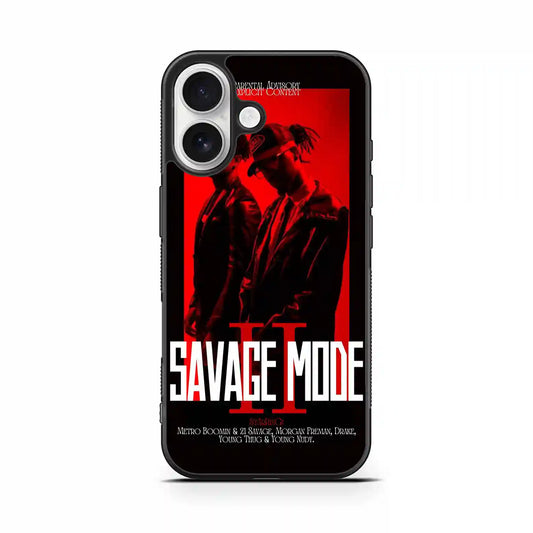 21 Savage Mode Red iPhone 16 Case