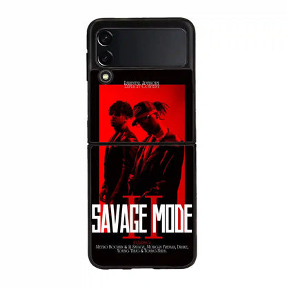 21 Savage Mode Red Samsung Z4 Flip Case