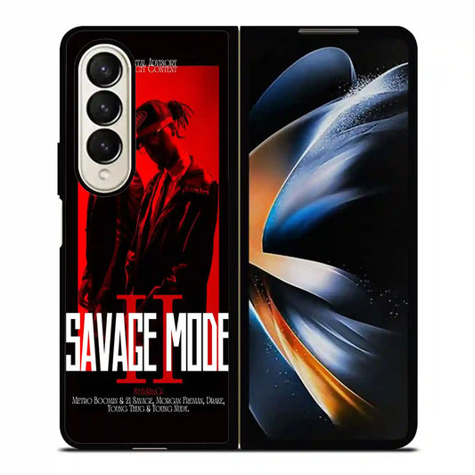 21 Savage Mode Red Samsung Z4 Fold Case