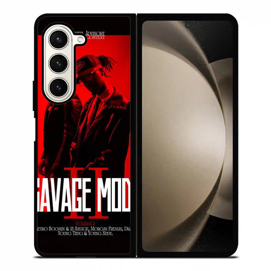 21 Savage Mode Red Samsung Z6 Fold Case