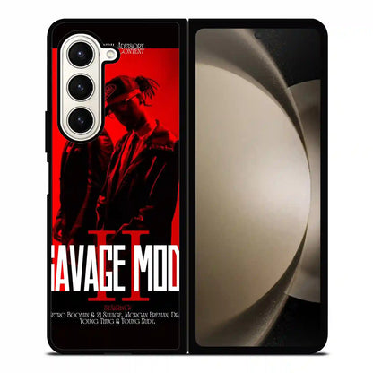 21 Savage Mode Red Samsung Z5 Fold Case