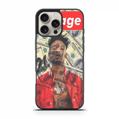 21 Savage Money Cool iPhone 16 Pro Case