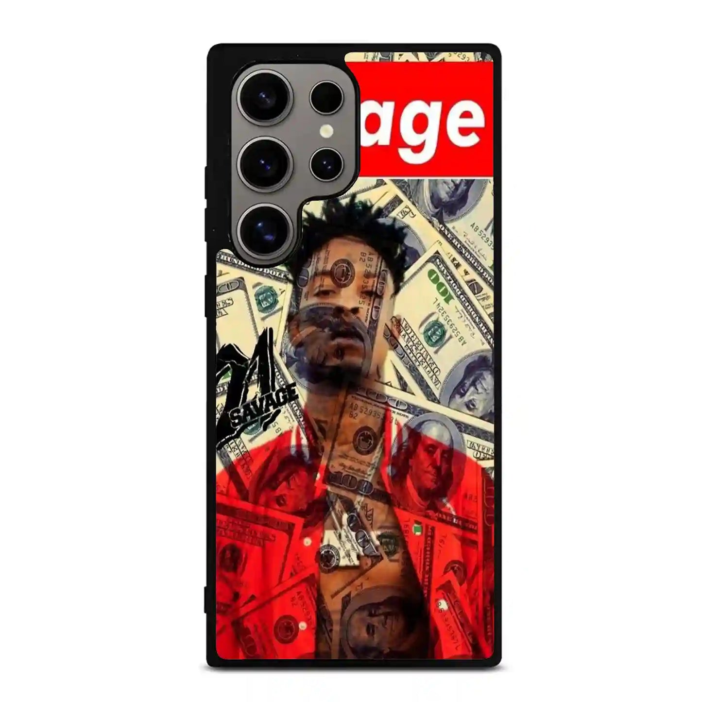 21 Savage Money Cool Samsung Galaxy S24 Ultra Case