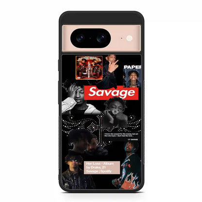 21 Savage Paper Google Pixel 8 Case