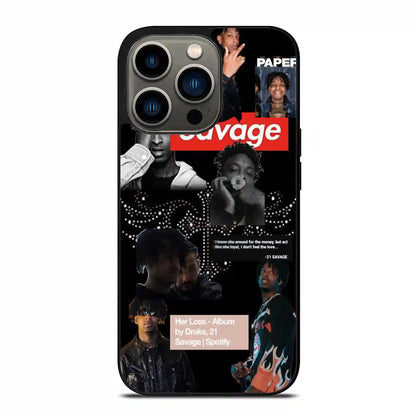 21 Savage Paper iPhone 13 Pro Case