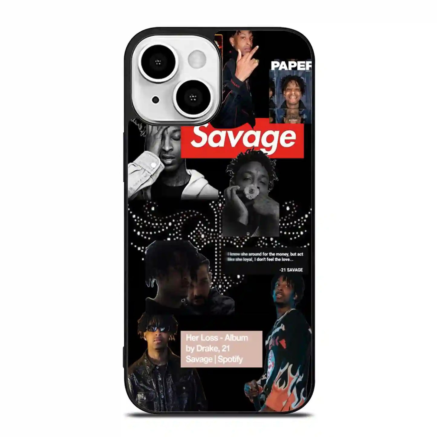 21 Savage Paper iPhone 13 Case