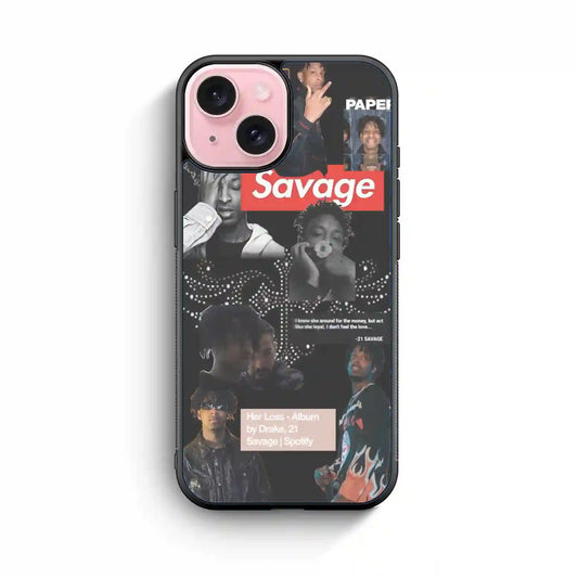 21 Savage Paper iPhone 15 Case