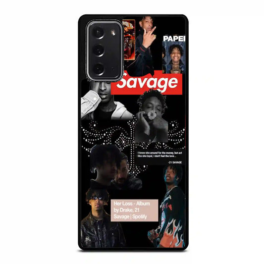 21 Savage Paper Samsung Galaxy Note 20 Case