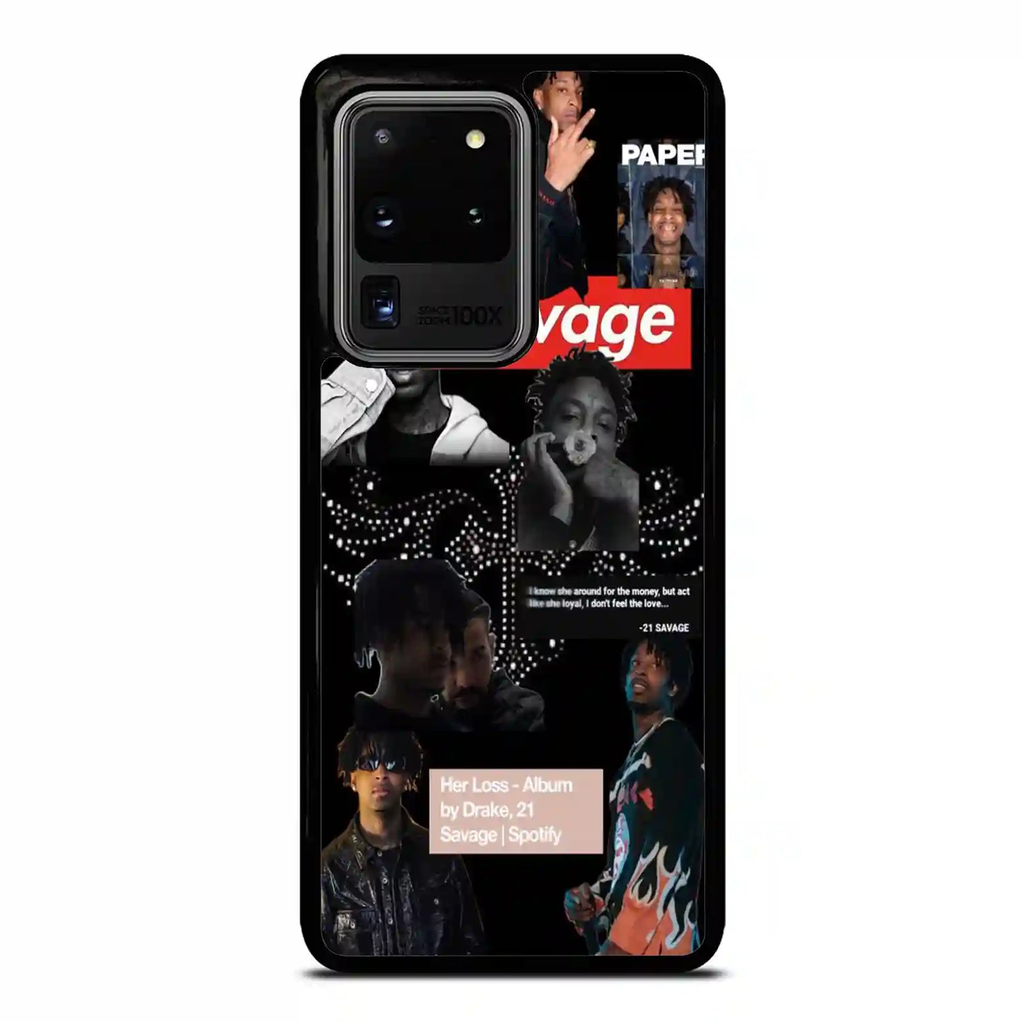 21 Savage Paper Samsung Galaxy S20 Ultra Case