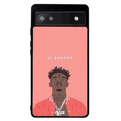 21 Savage Pink Google Pixel 6 Pro Case