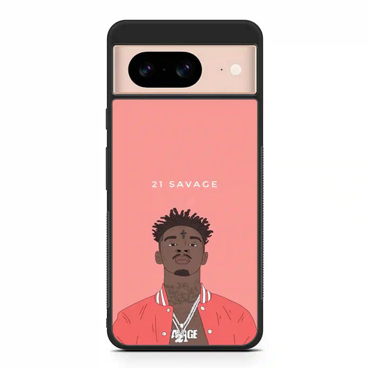 21 Savage Pink Google Pixel 8 Case