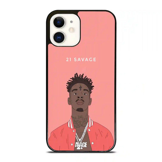 21 Savage Pink iPhone 12 Mini Case