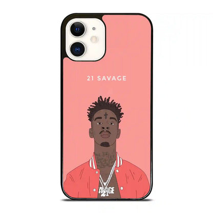 21 Savage Pink iPhone 12 Case