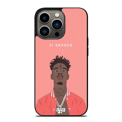 21 Savage Pink iPhone 13 Pro Case