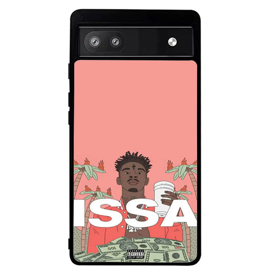 21 Savage Pink Issa Google Pixel 6 Pro Case