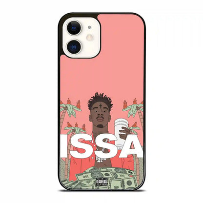 21 Savage Pink Issa iPhone 12 Mini Case