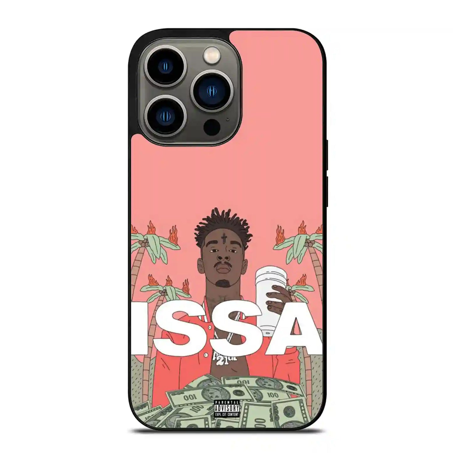 21 Savage Pink Issa iPhone 13 Pro Case