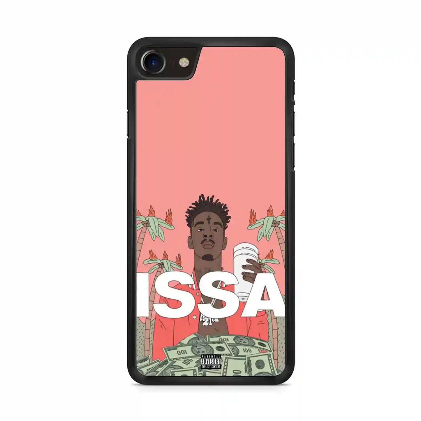 21 Savage Pink Issa iPhone SE 2020 Case