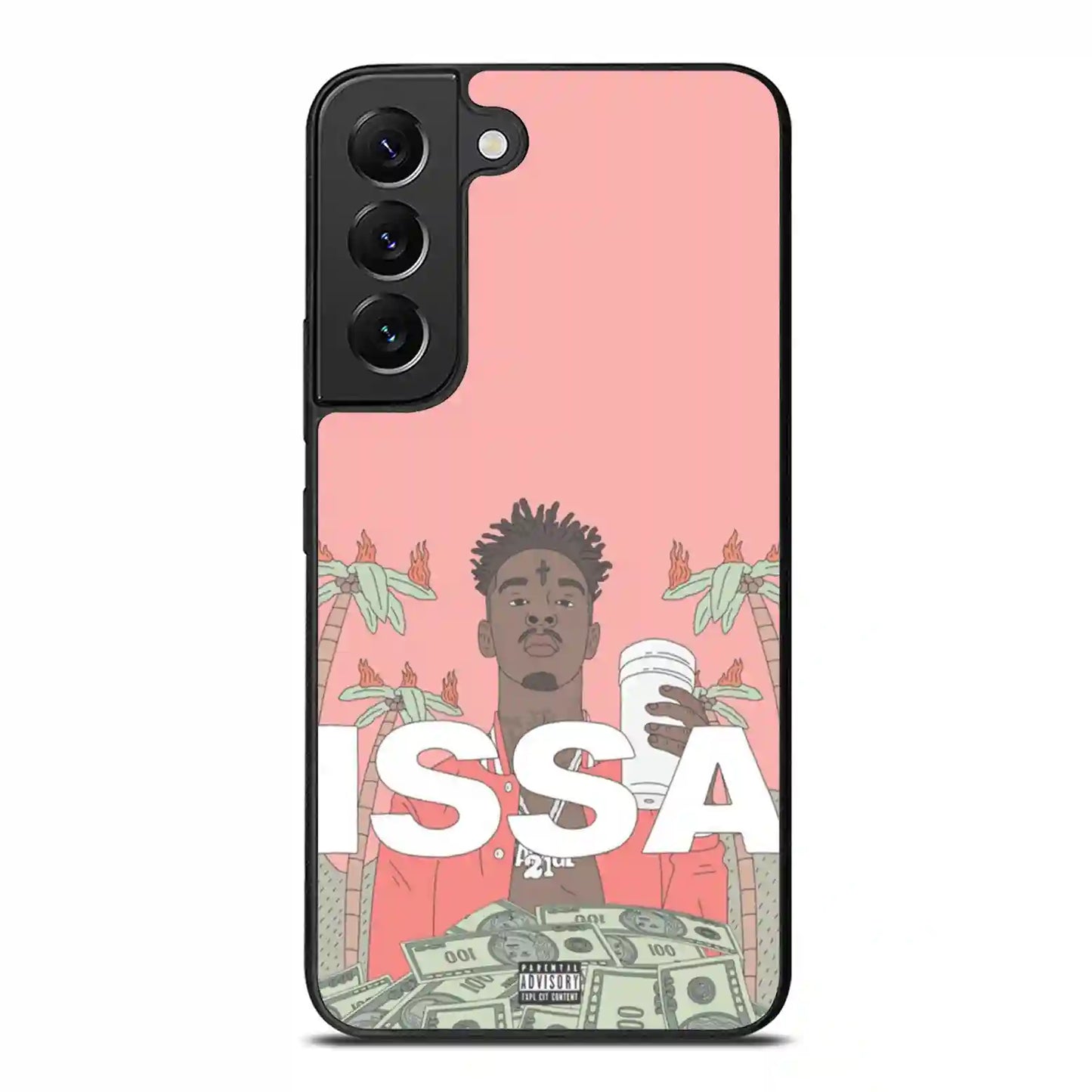 21 Savage Pink Issa Samsung Galaxy S22 Plus Case