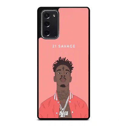 21 Savage Pink Samsung Galaxy Note 20 Case