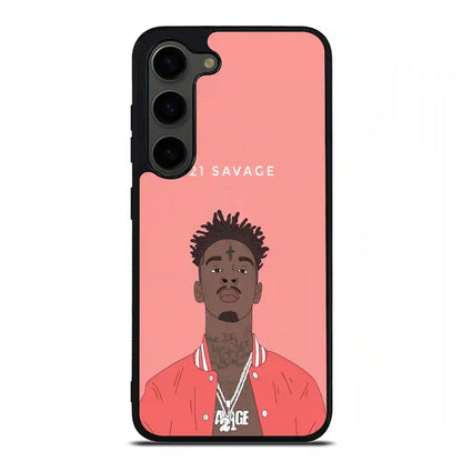 21 Savage Pink Samsung Galaxy S23 Plus Case