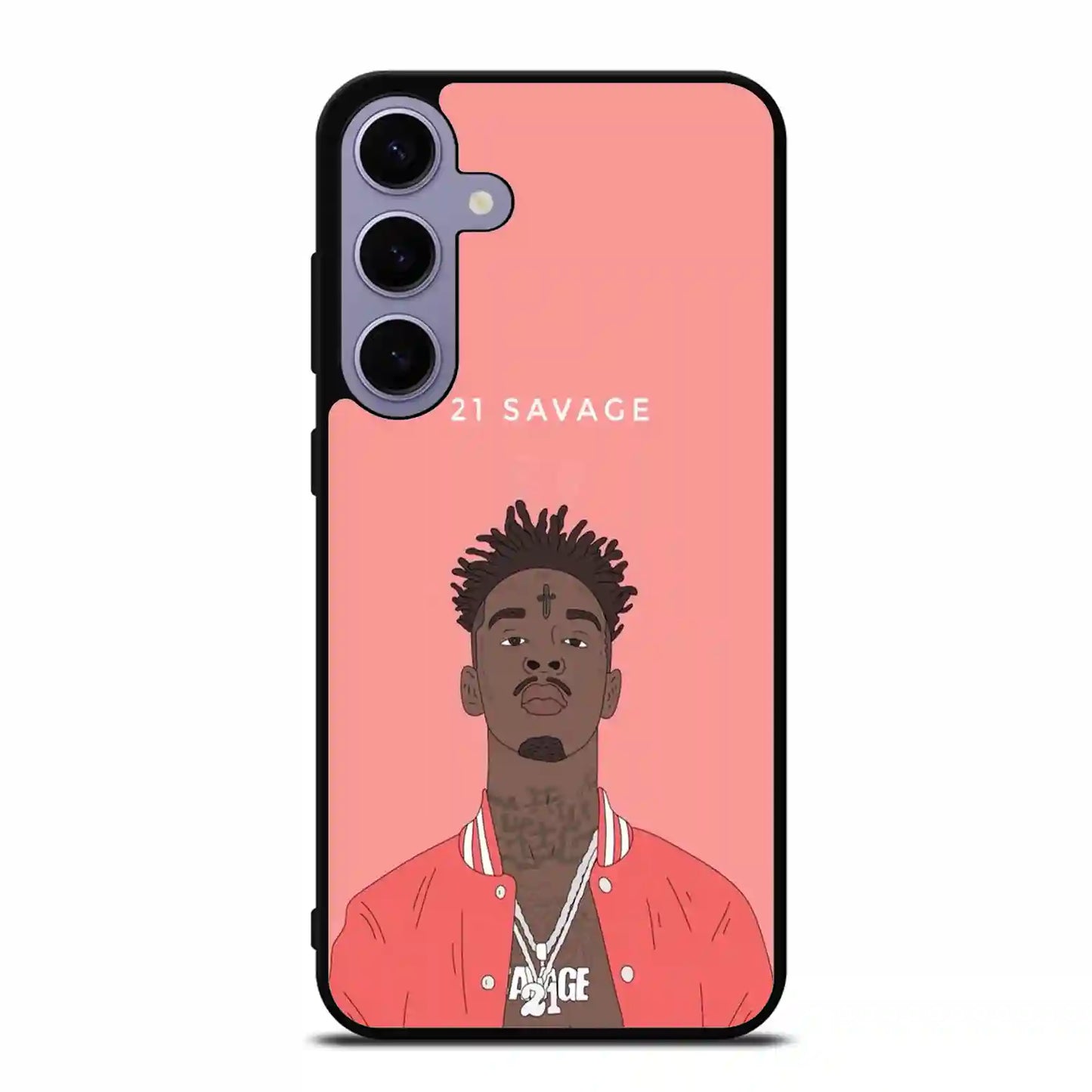 21 Savage Pink Samsung Galaxy S24 FE Case