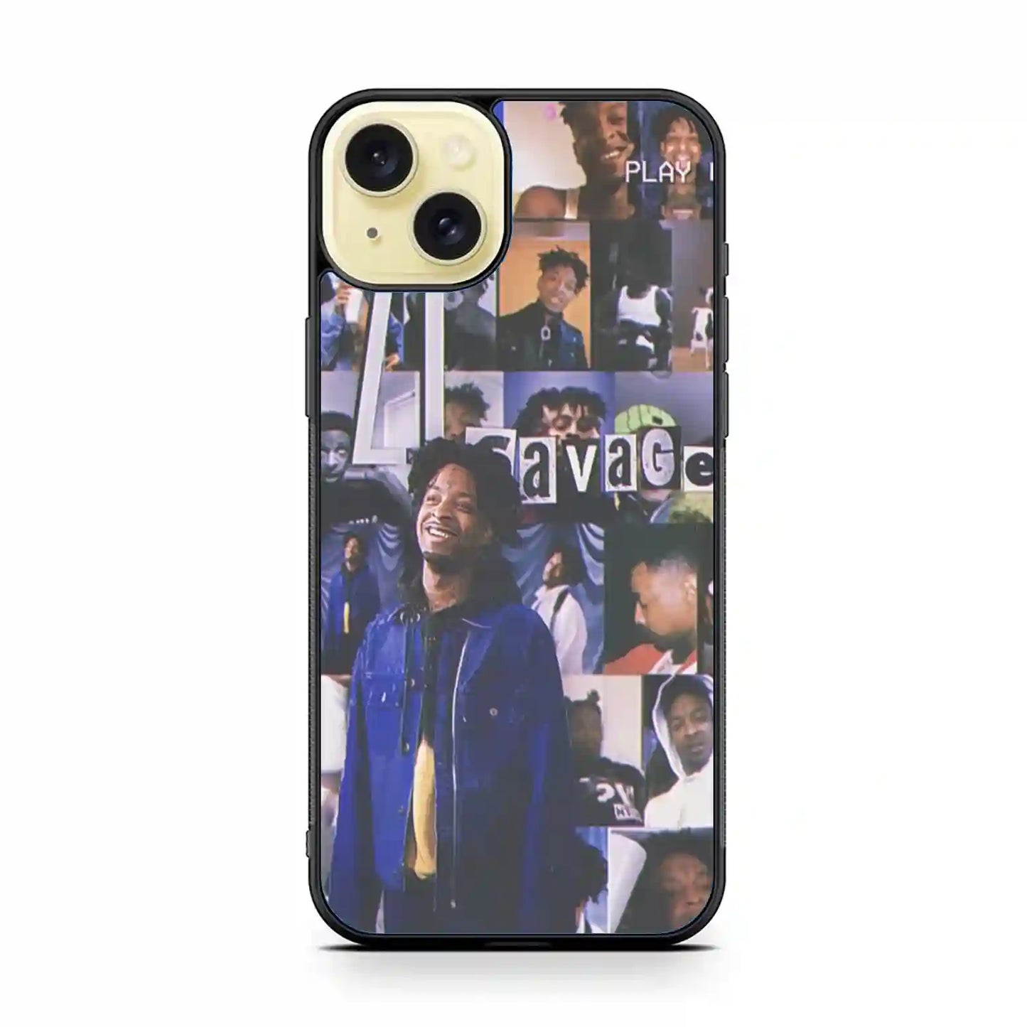 21 Savage Play New iPhone 15 Plus Case