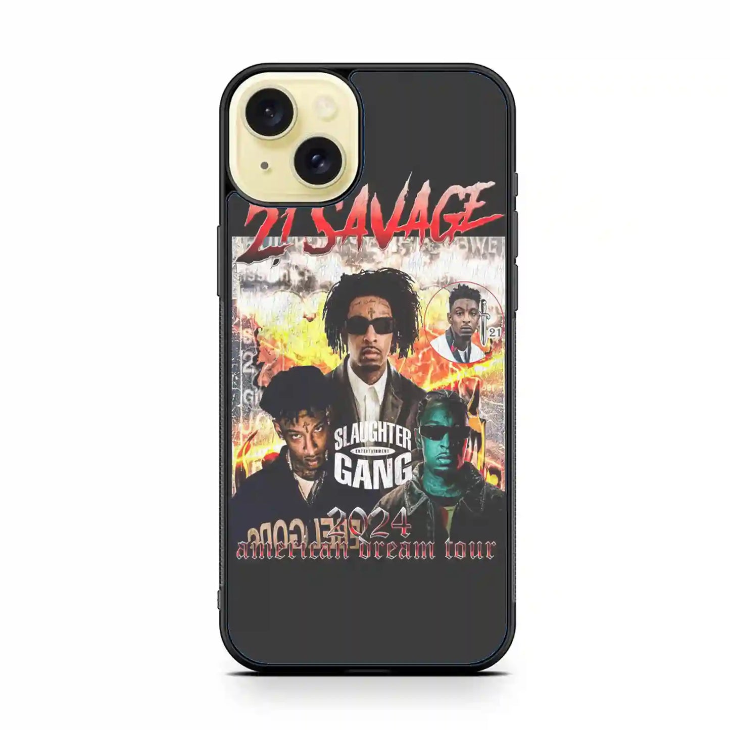 21 Savage Rap iPhone 15 Plus Case