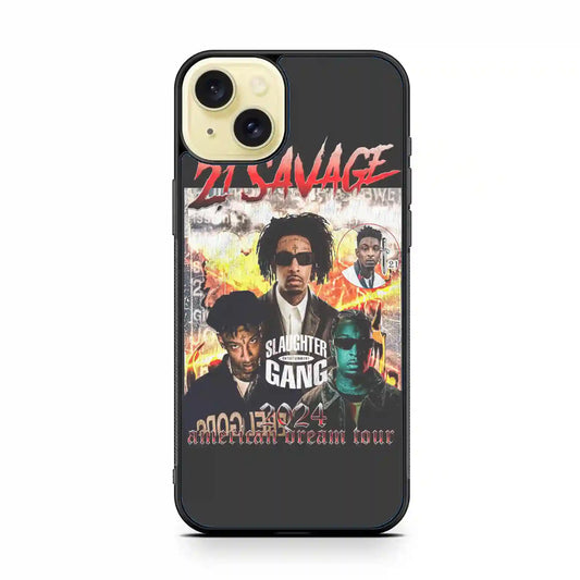 21 Savage Rap iPhone 15 Plus Case